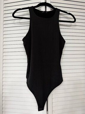 Express Size Small  Black Scoop Neck Body Suit